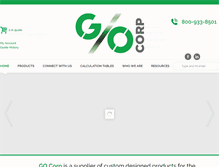 Tablet Screenshot of gocorp.com